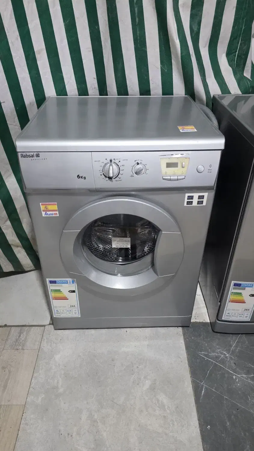 ماشین لباسشویی ابسال کاملا سالم تمیز|ماشین لباسشویی و خشک‌کن لباس|تهران, تهرانسر شمالی|دیوار