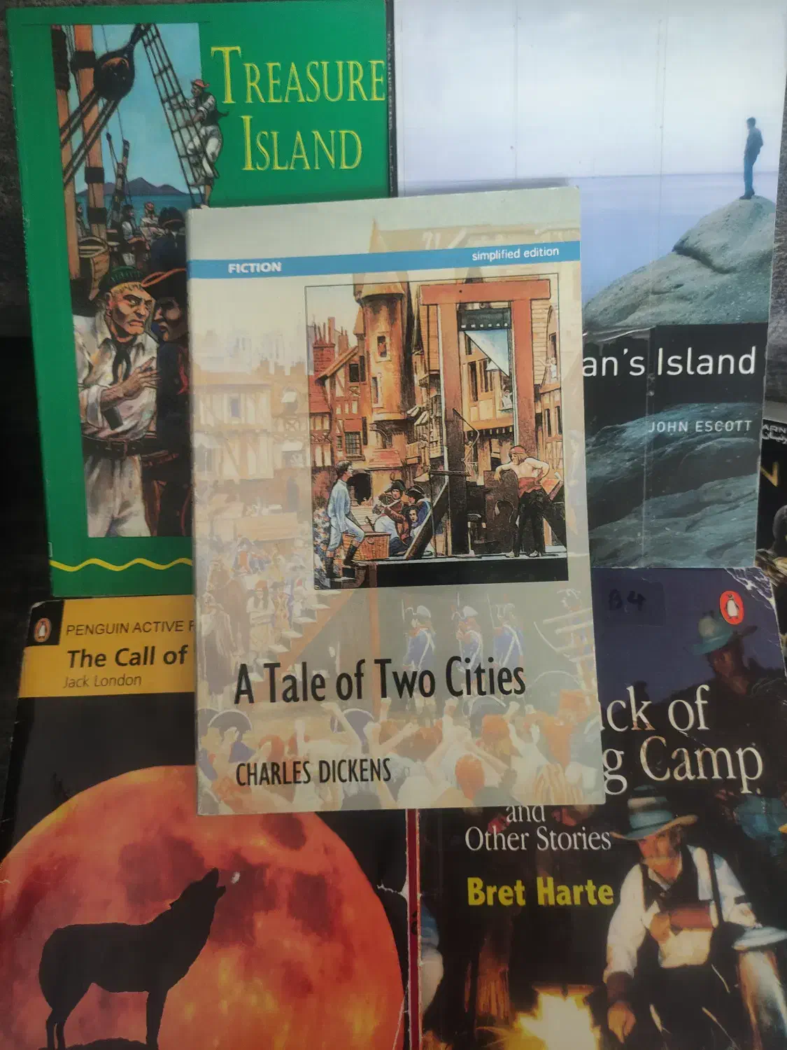 پنج عدد کتاب کوتاه انگلیسی|کتاب و مجله آموزشی|فولادشهر, C3|دیوار