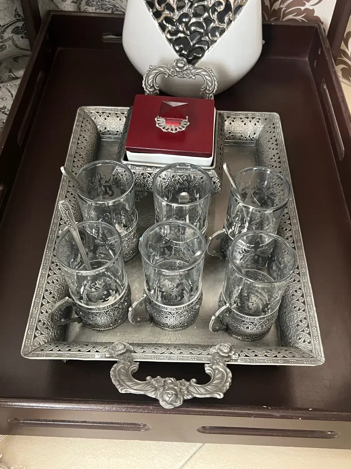 ست چایخوری|صنایع دستی و سایر لوازم تزئینی|تبریز, |دیوار