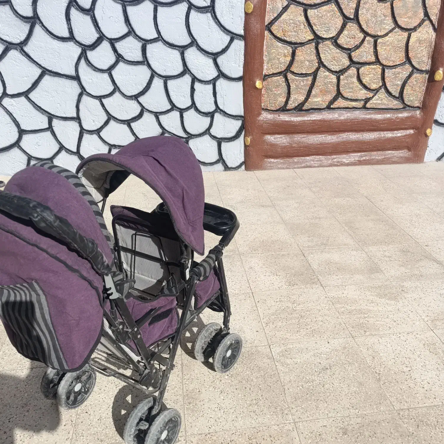 کالسکه دوقلو|کالسکه و لوازم جانبی|فلاورجان, |دیوار