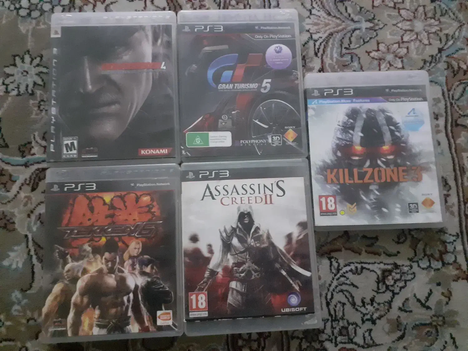 ده عدد بازی پلی ۳|کنسول، بازی ویدئویی و آنلاین|باقرشهر, |دیوار