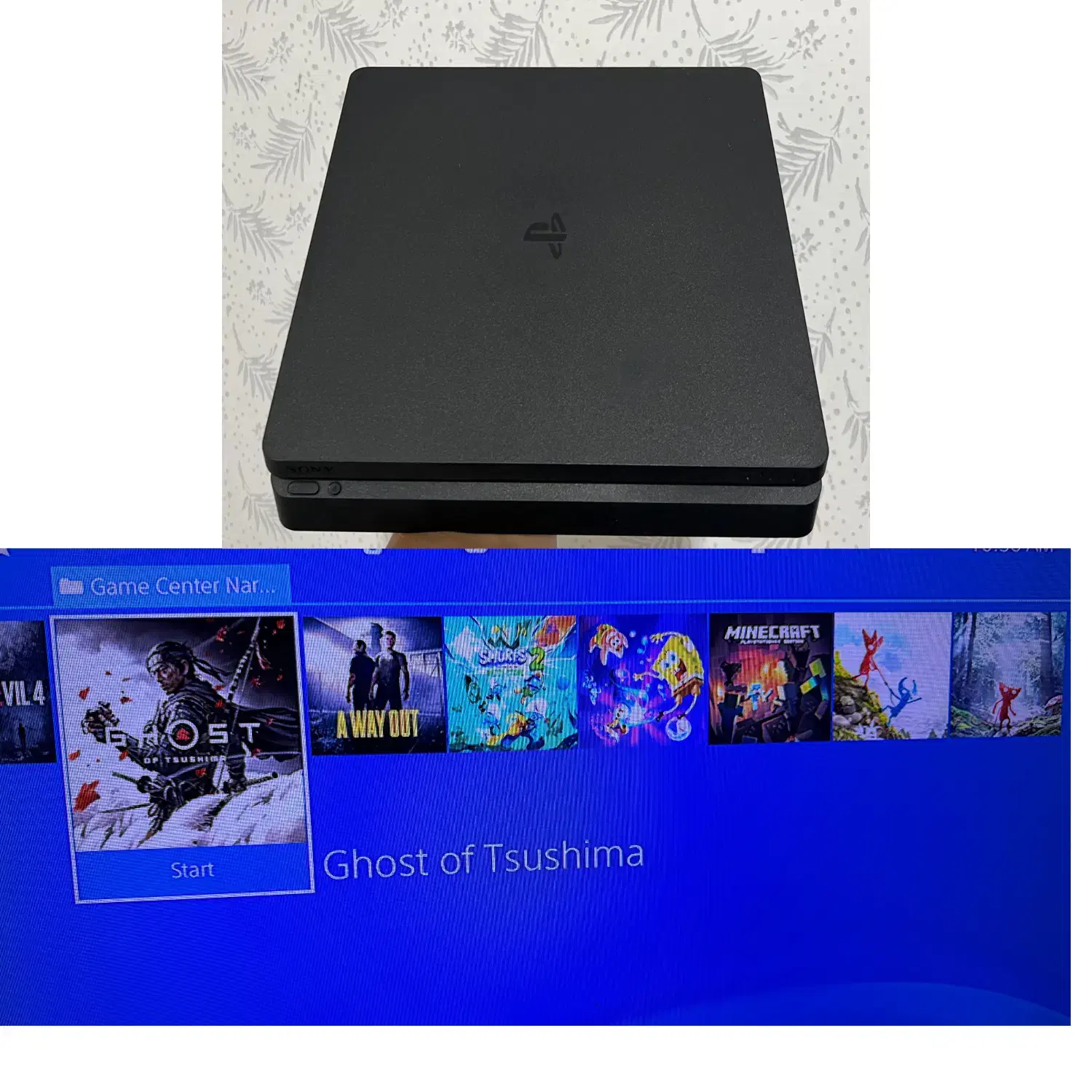 پلی استیشن4اسلیم کپی خور با15بازی با یکسال گارانتی|کنسول، بازی ویدئویی و آنلاین|آمل, |دیوار