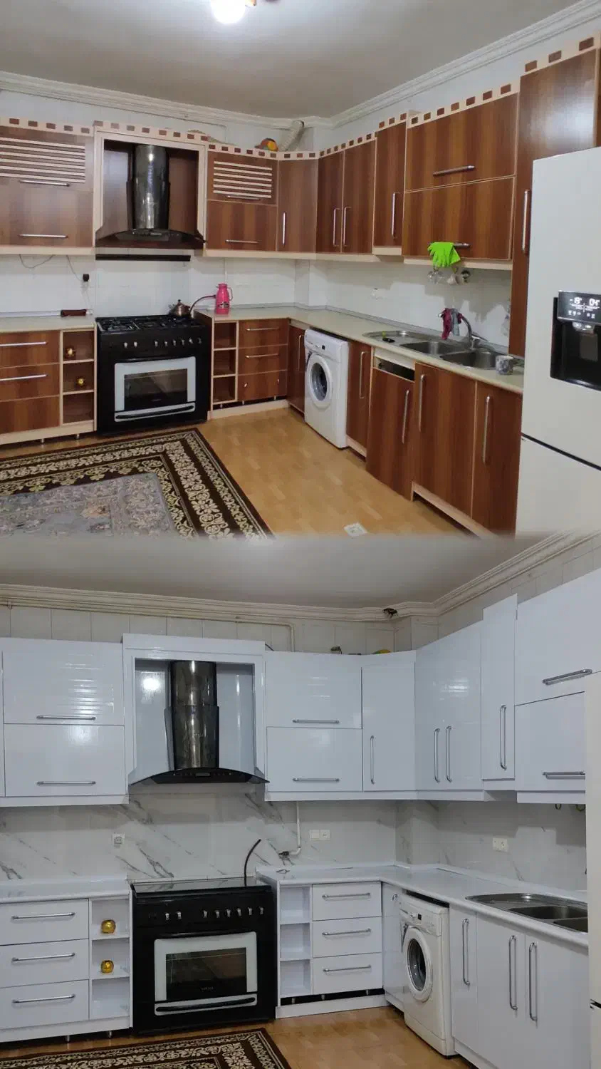 نصب ماربلشیت و برچسب کابینت|خدمات پیشه و مهارت|آبدانان, |دیوار