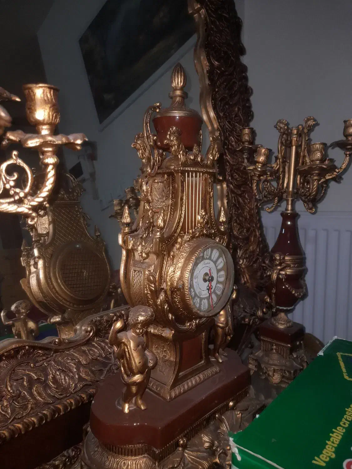 اینه شمعدان|آینه|محمدیه-قزوین, |دیوار