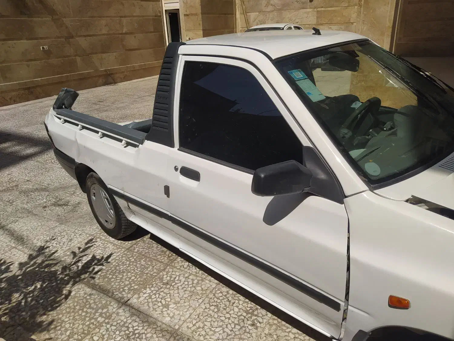 پرایدبار تصادفی 1403 کم کار|خودرو سواری و وانت|کوار, |دیوار