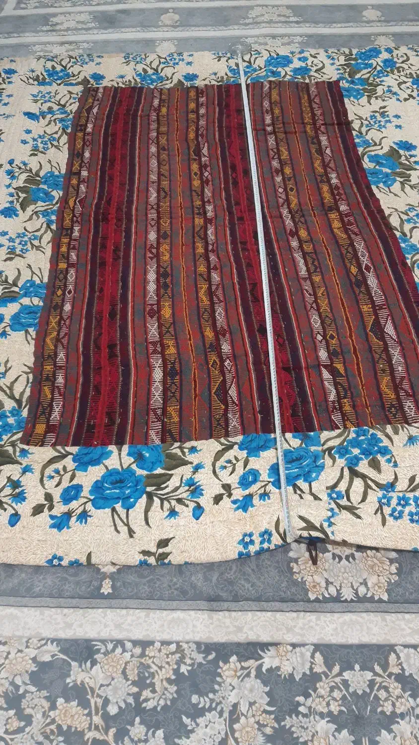 لحاف جاجیم دست باف|رختخواب، بالش، پتو|بومهن, |دیوار