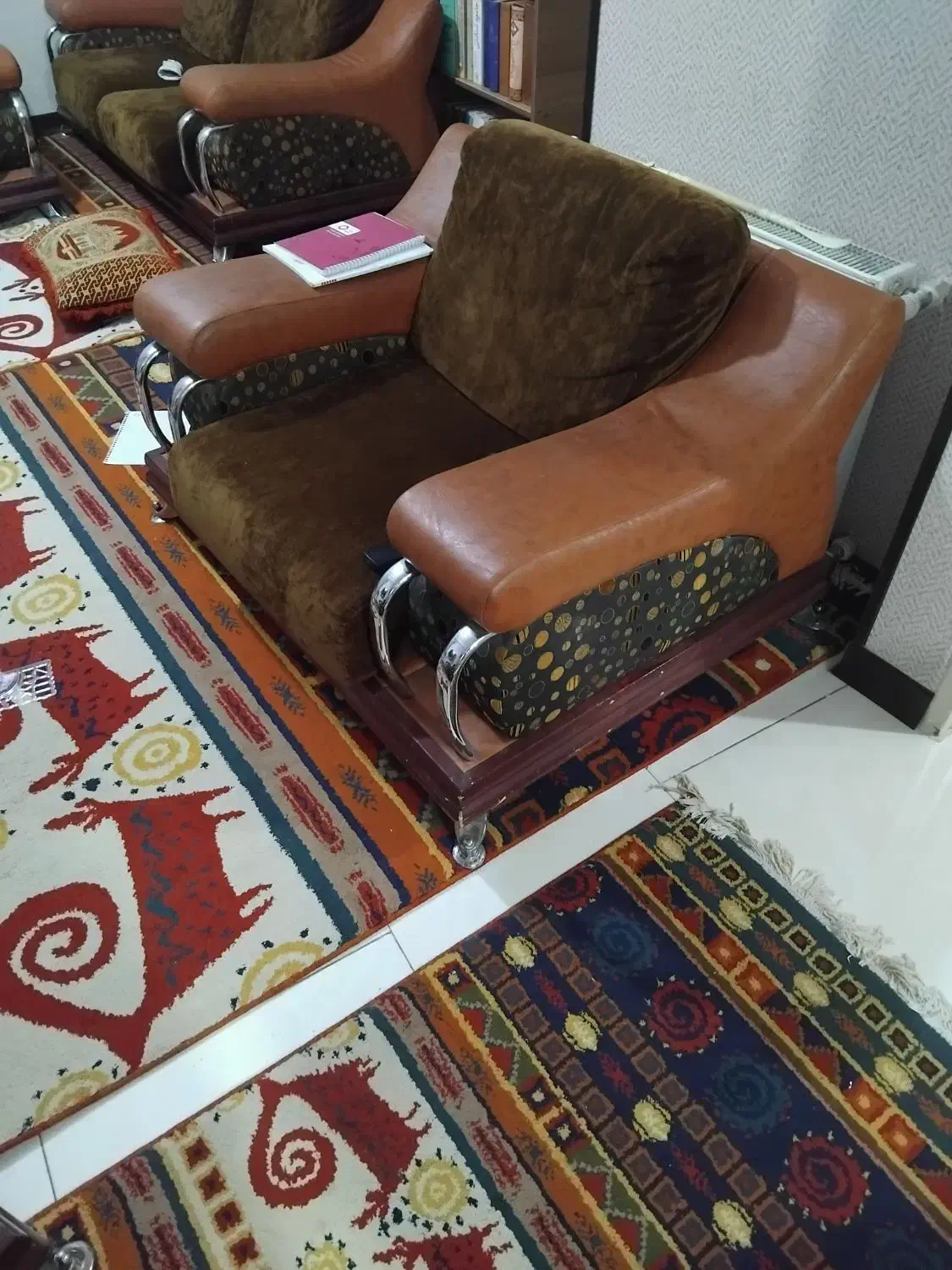 مبل 7نفره|مبلمان خانگی و میز عسلی|بومهن, |دیوار