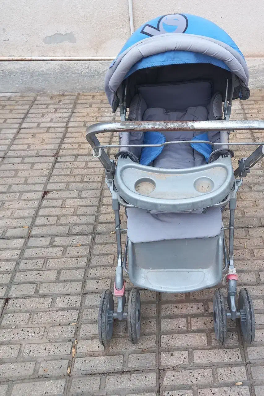 کالسکه ابی طوسی|کالسکه و لوازم جانبی|قوچان, |دیوار