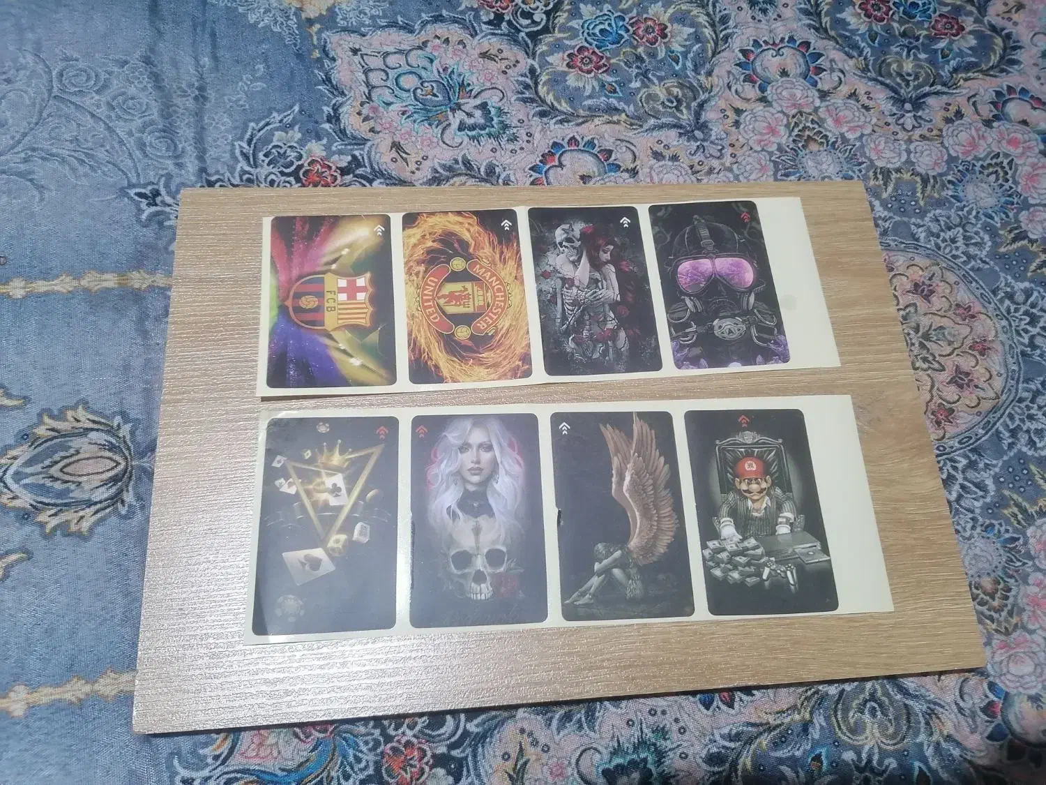 بر چسب کارت عاب|کلکسیون و سرگرمی|شیراز, دست خضر|دیوار