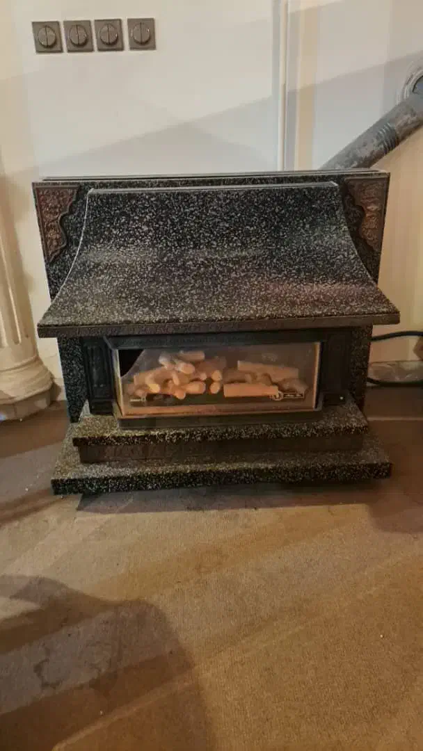 بخاری شومینه ای نیک کالا|بخاری، هیتر، شومینه|رشت, منظریه|دیوار