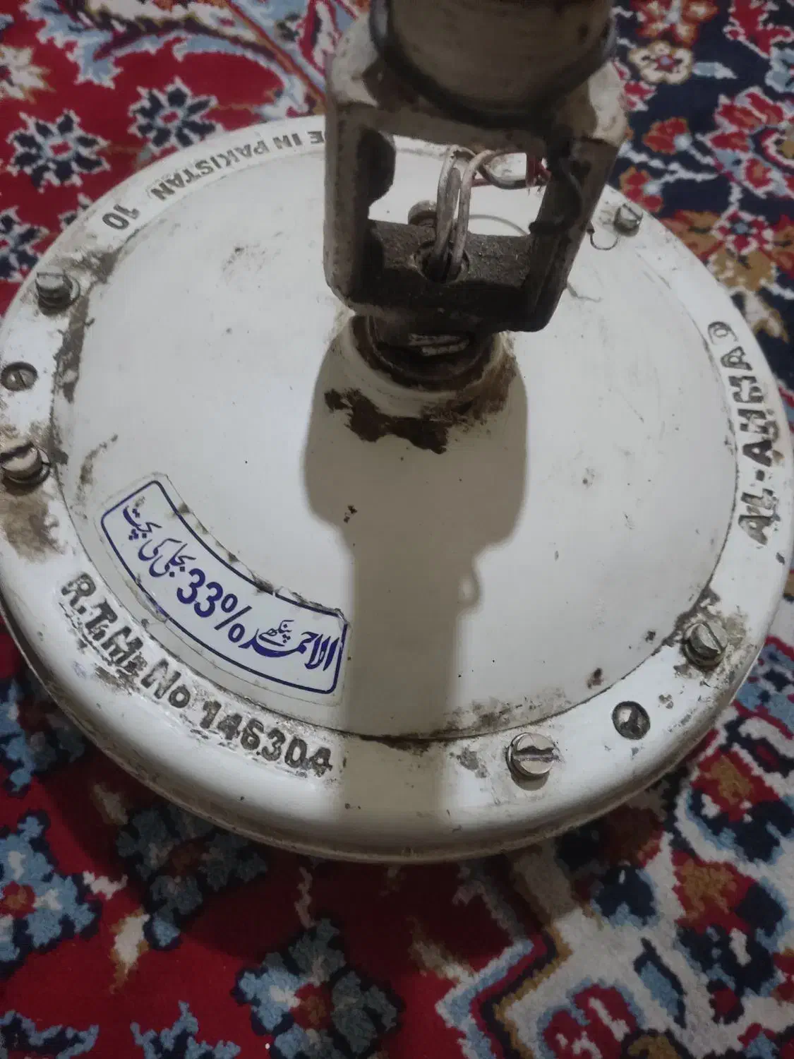 پنکه سقفی|پنکه و تصفیهکنندهٔ هوا|گرگان, |دیوار