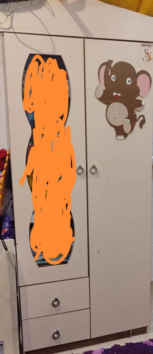 تخت و کمد نوزاد و نوجوان|اسباب و اثاث بچه|گرگان, |دیوار