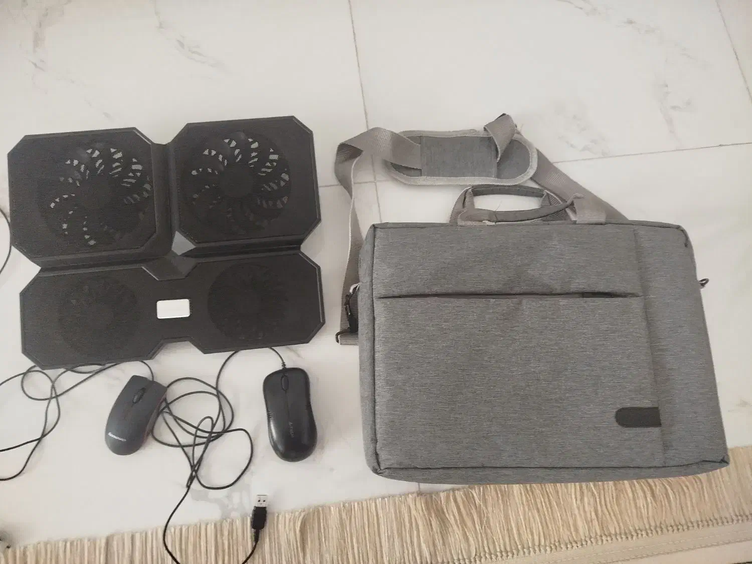 کیف لپ تاپ وکول پد خنک کننده لپ تاپ و موس|قطعات و لوازم جانبی رایانه|کرمانشاه, |دیوار