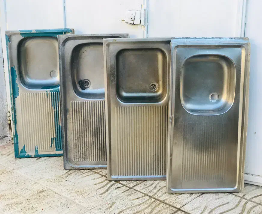 سینک فلزی محکم|لوازم سرویس بهداشتی|ایلام, |دیوار