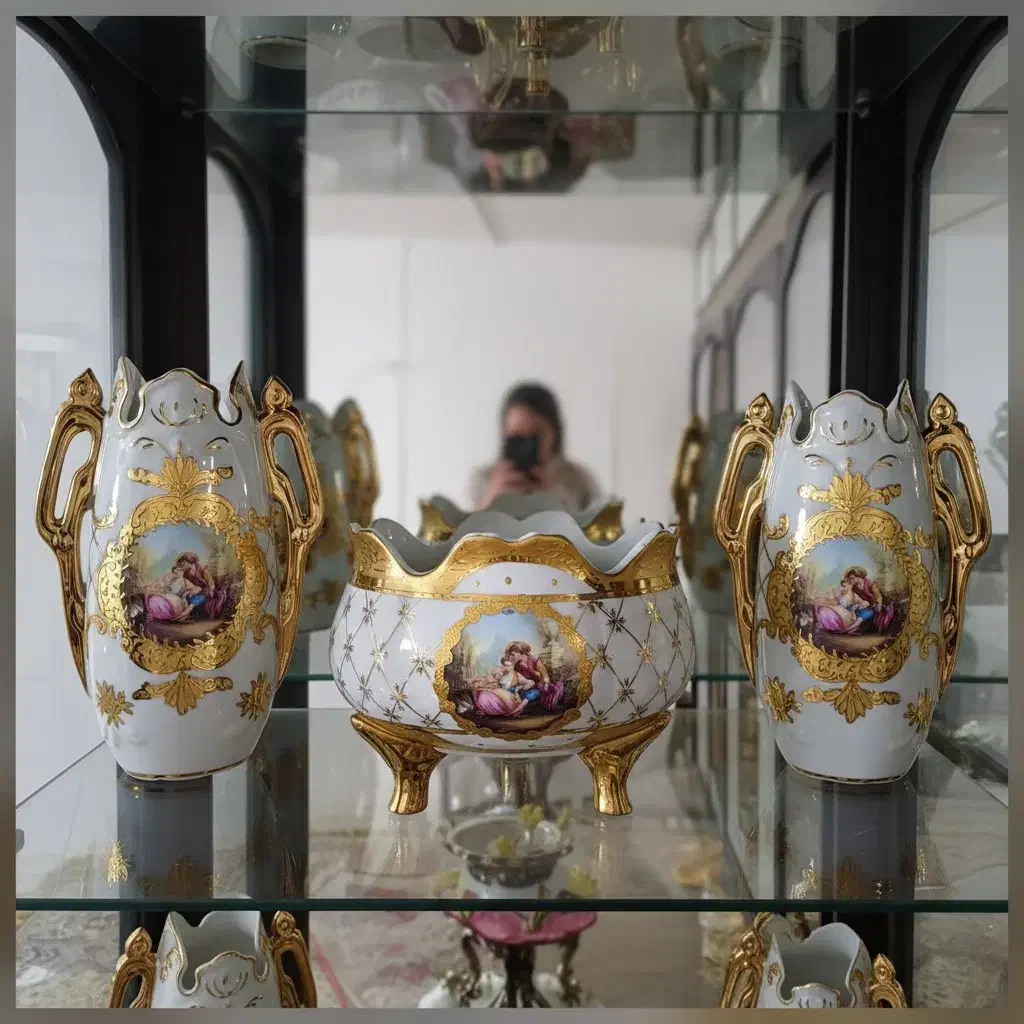 دکوری طرح لیلی و مجنون (لردشیددنسی لمونژ)|ظروف سرو و پذیرایی|فردیس, شهرک ارم|دیوار