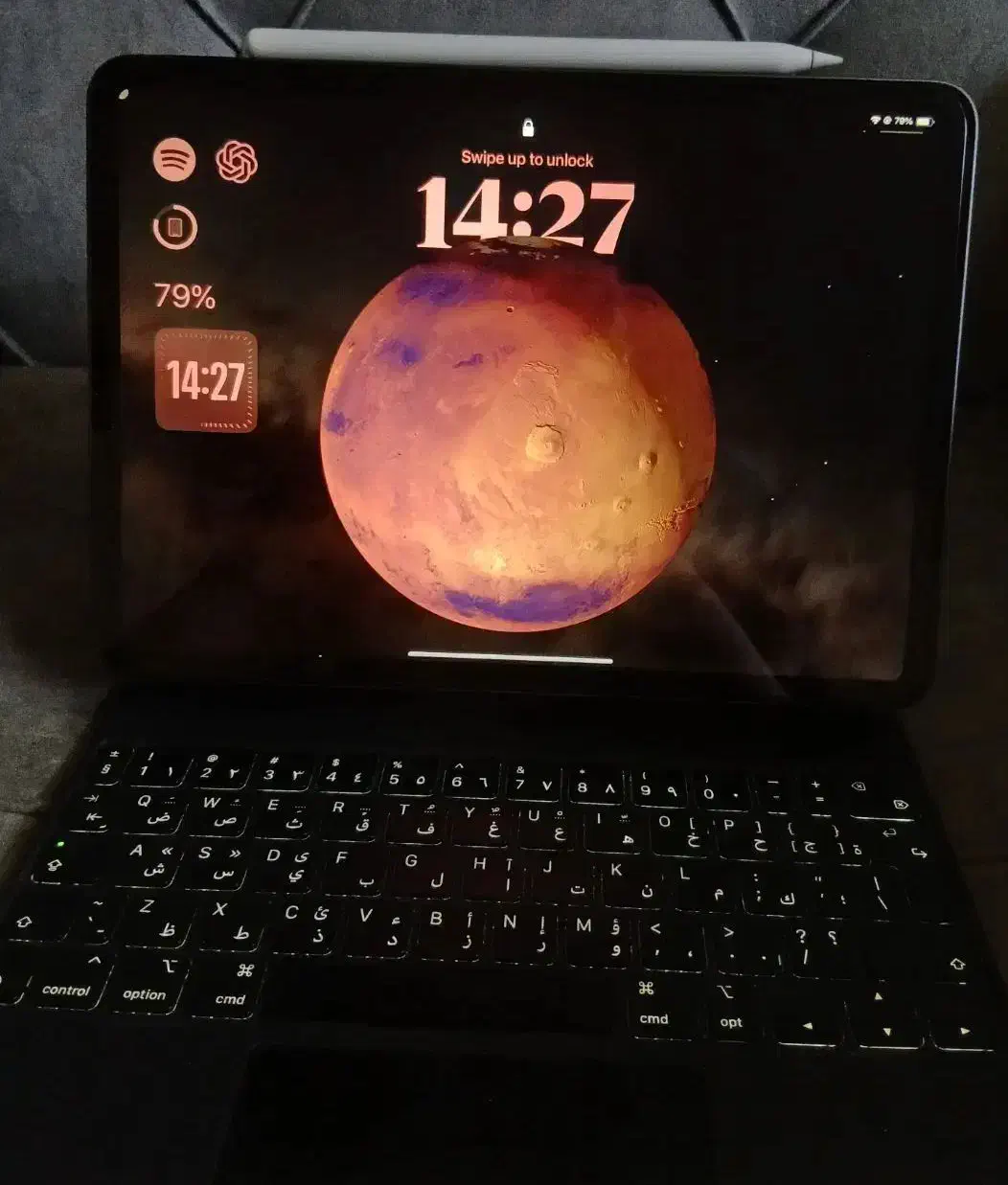 آیپد پرو با مجیک کیبورد و مداد مخصوص|تبلت|اصفهان, مهدی آباد|دیوار