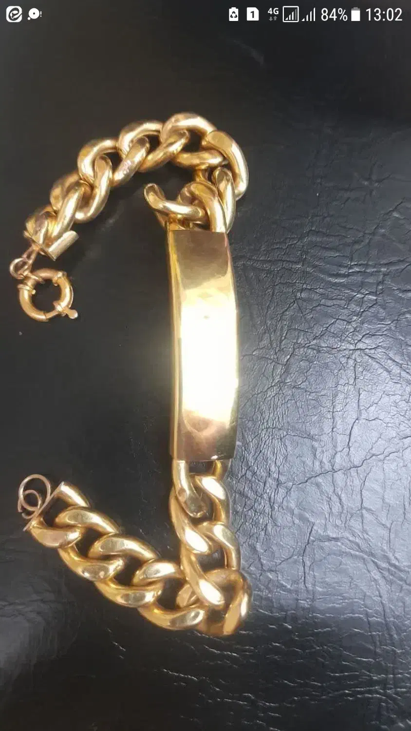** دستبند طلا کارتیر قدیمی **|جواهرات|کرج, مصباح|دیوار