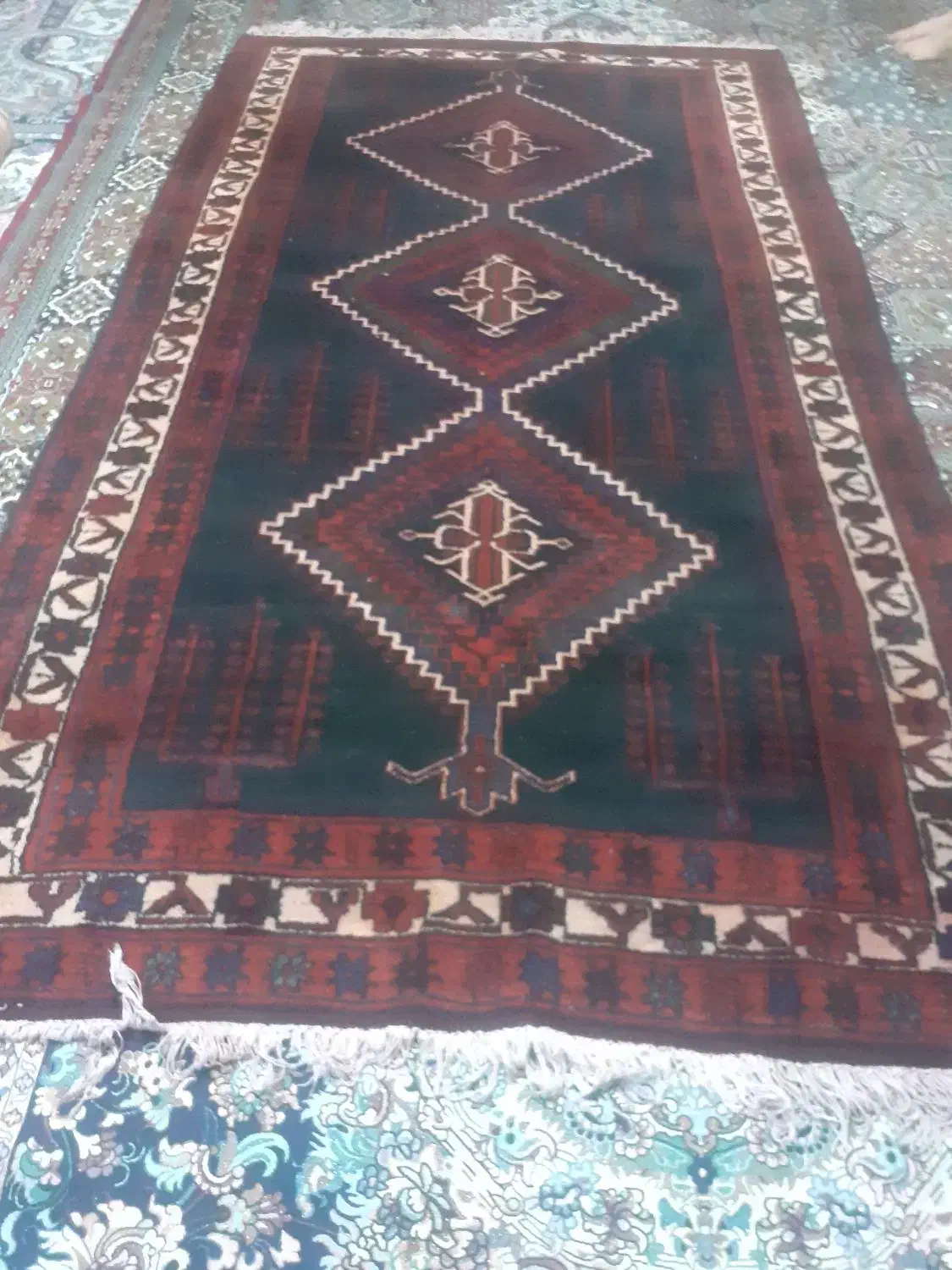 فرش دستباف|فرش|شریف‌آباد, |دیوار