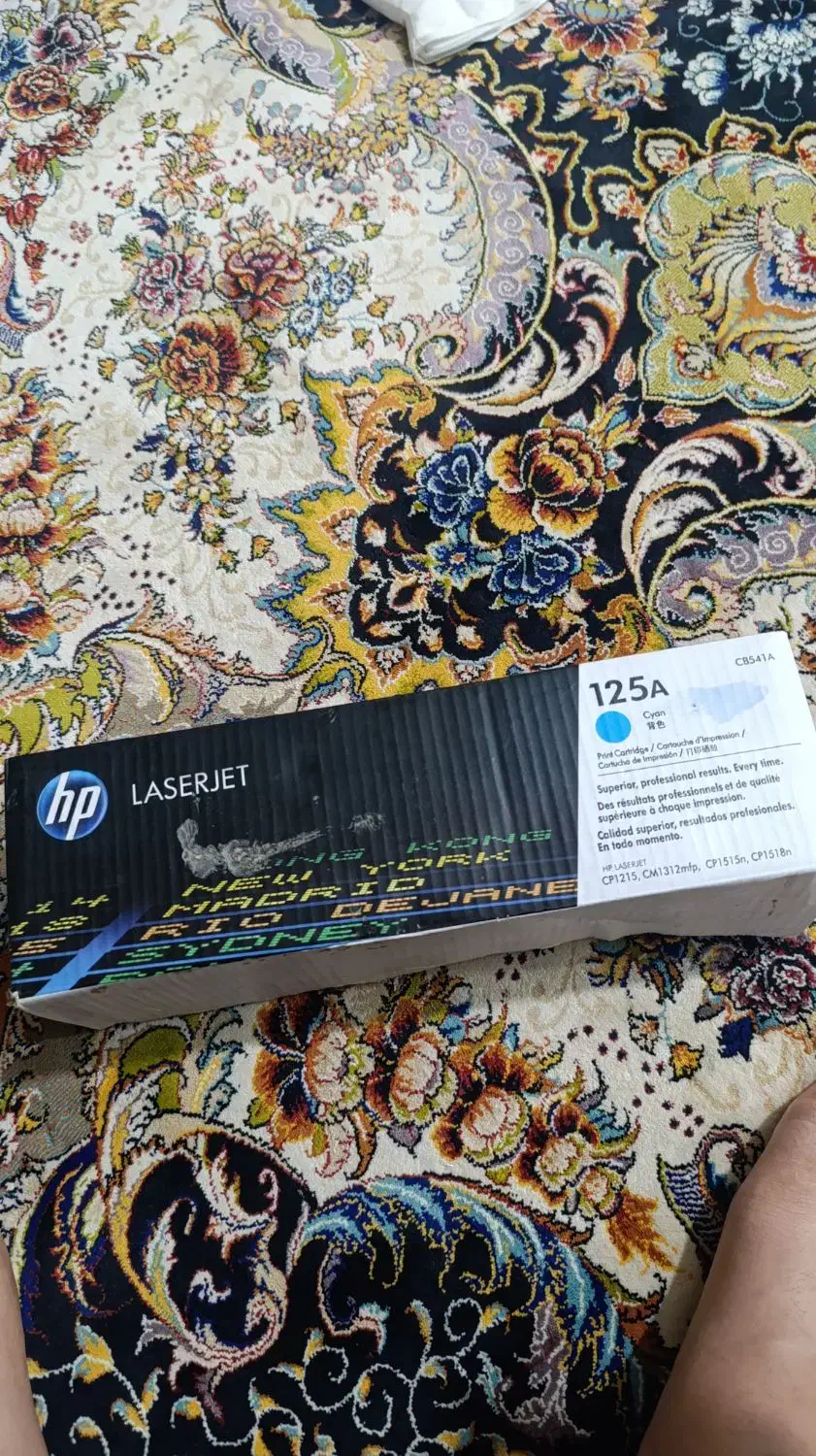 کارتریج hp 125a رنگ ابی|قطعات و لوازم جانبی رایانه|زابل, |دیوار