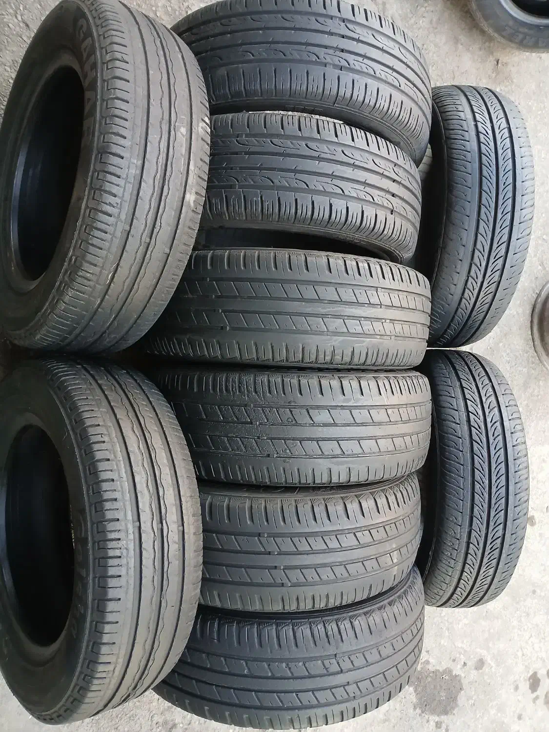 چندجفت لاستیک 185/65/14 و185/60/14|قطعات یدکی و لوازم جانبی|قم, تولید دارو و یخچال|دیوار