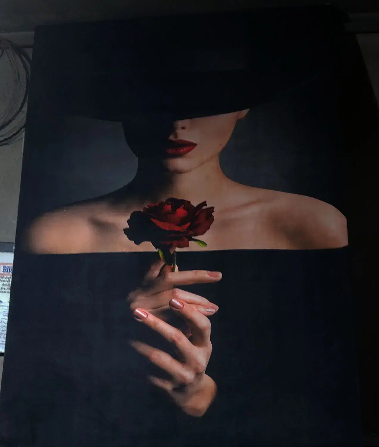 تابلو دکوراتیو طرح دختر|تابلو، نقاشی، عکس|تهران, جنت‌آباد شمالی|دیوار