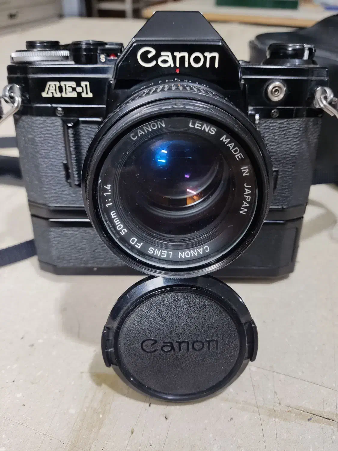 دوربین قدیمی آنالوگ کنون ae1|دوربین عکاسی و فیلم‌برداری|کرج, حسین‌آباد|دیوار