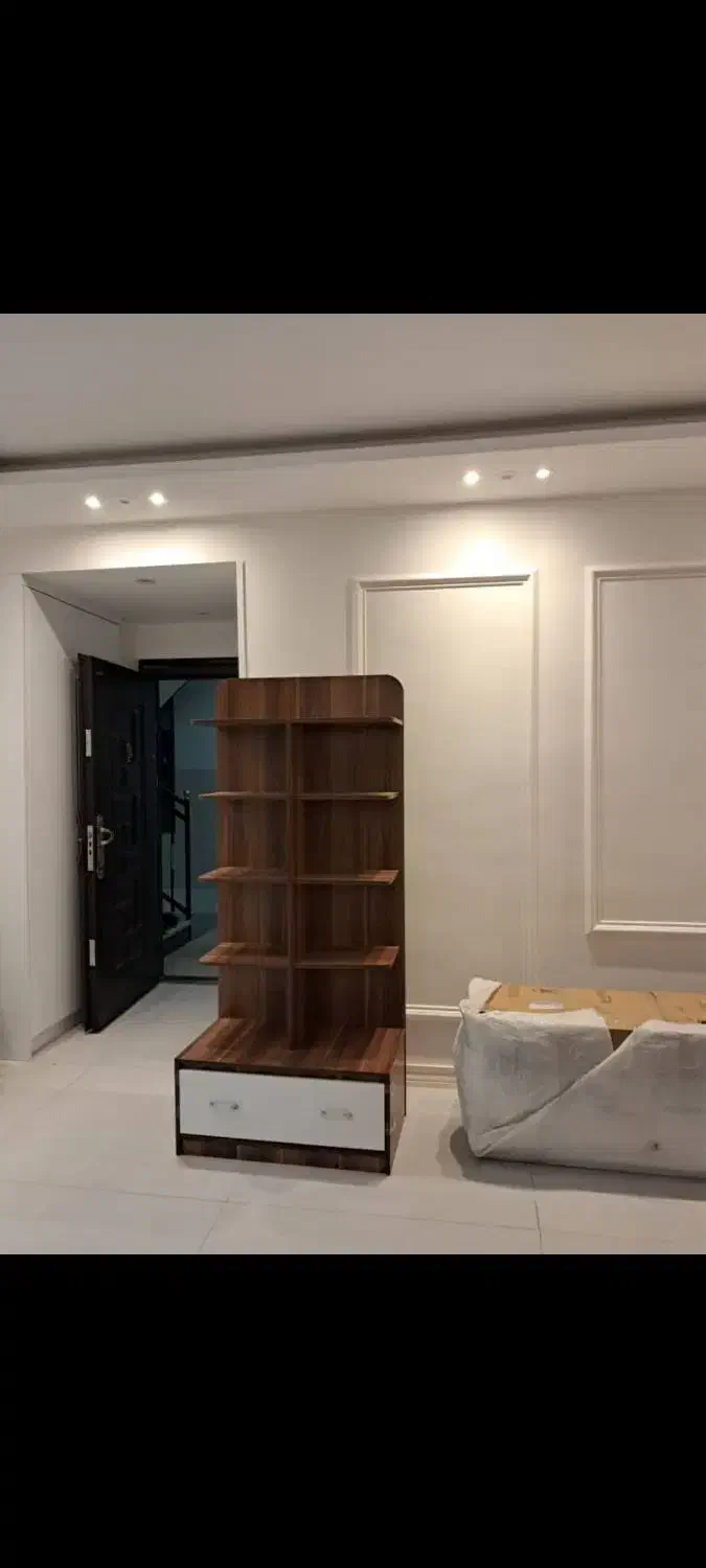 دکور|کتابخانه، شلف، قفسه‌های دیواری|شاهین‌شهر, شهرک پردیس|دیوار