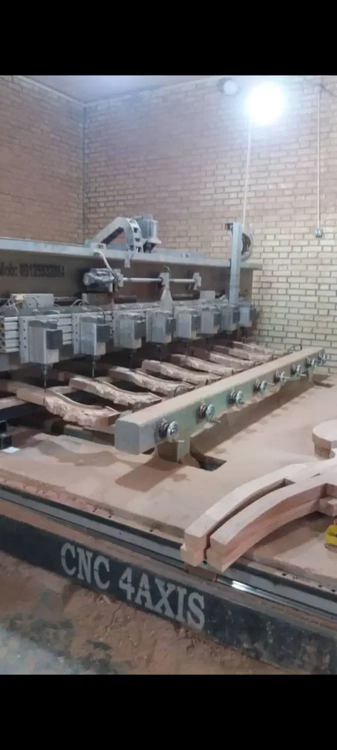 دستگاه سی ان سی منبت چوب|ماشینآلات صنعتی|ملایر, |دیوار