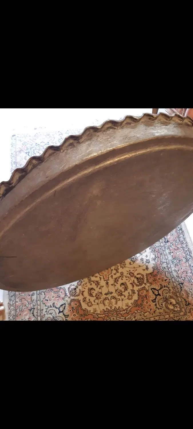 مجمع مسی قدمت دار سالم۷/۵کیلو۸۰سانتی|کلکسیون اشیاء عتیقه|تهران, زرگنده|دیوار