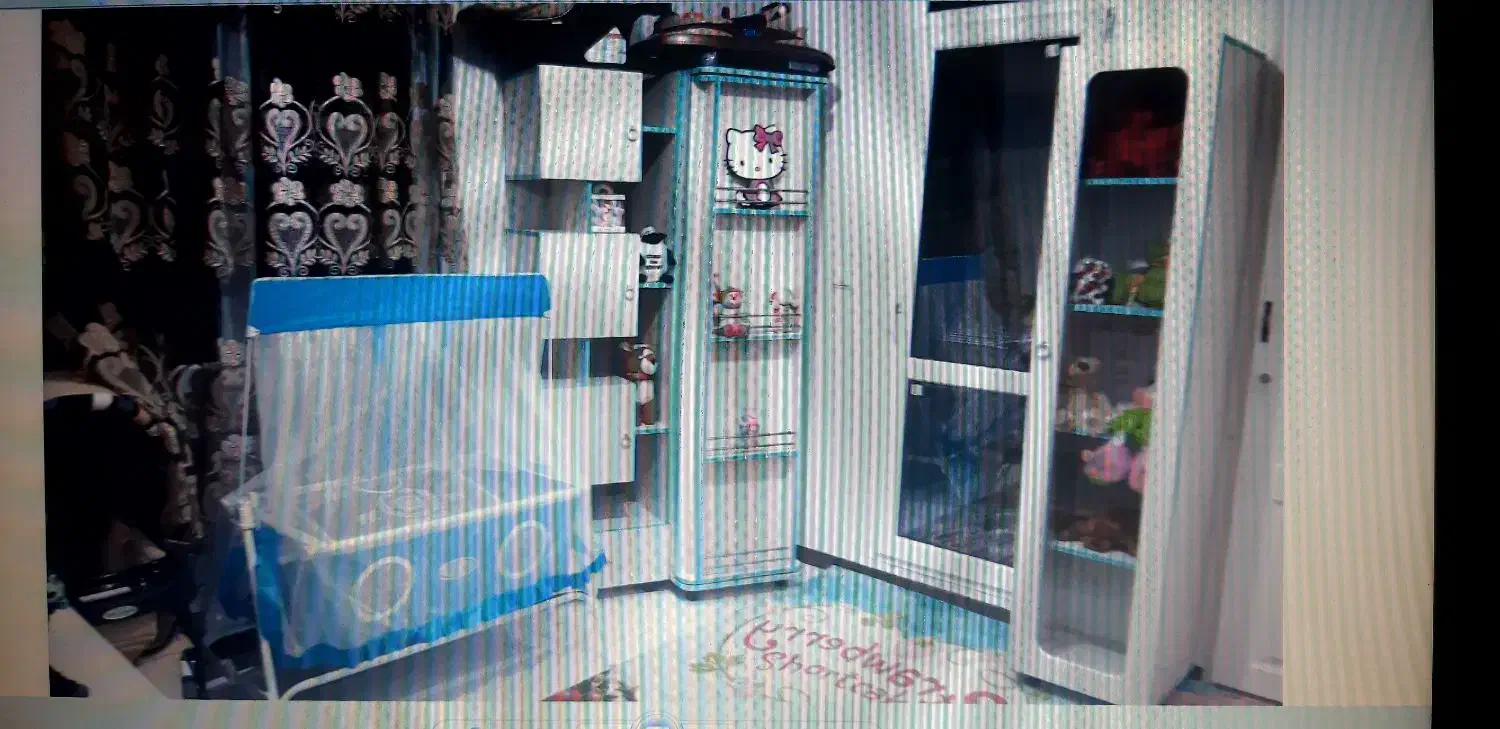 سرویس تختخواب کودک نوجوان|تخت و صندلی بچه|زابل, |دیوار