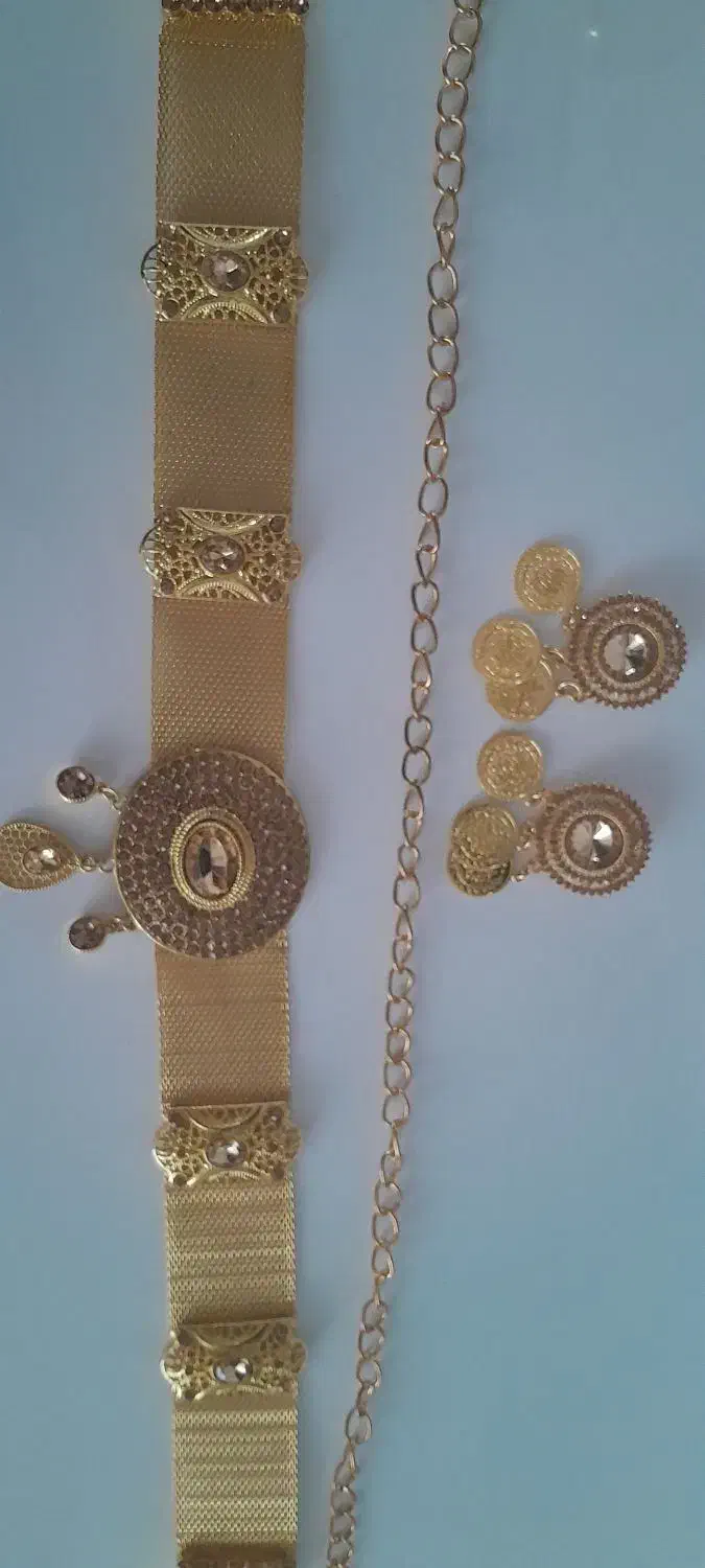 کمر بند وسر فقیانه لباس محلی|کیف، کفش، کمربند|اسلامآباد غرب, |دیوار