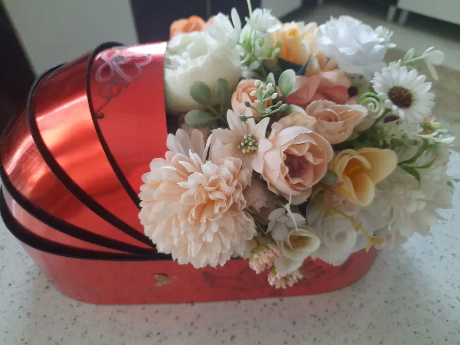 باکس گل برای زایمان|گل مصنوعی|اراک, |دیوار