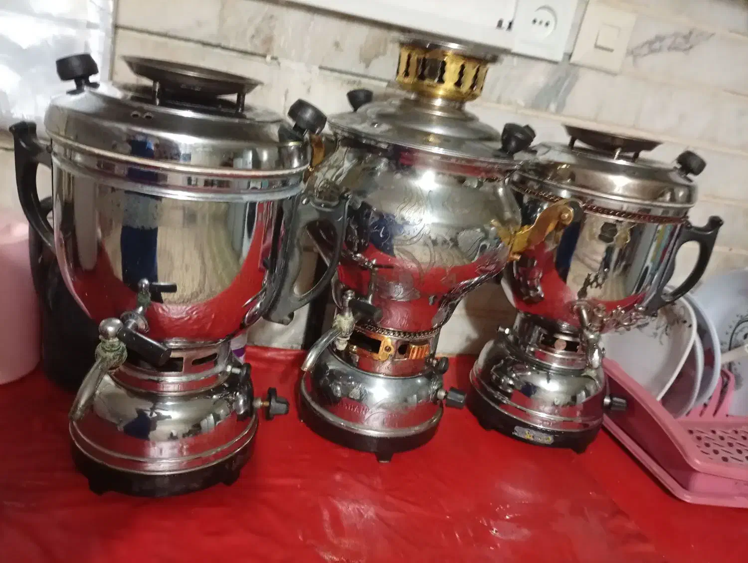 سماور به فروش میرسد|سماور، چایساز، قهوهساز|خمینیشهر, |دیوار