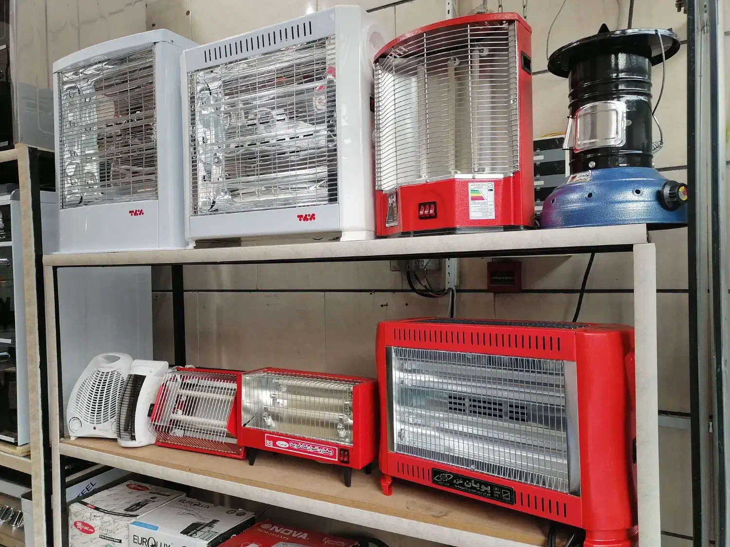 هیتر برقی ساده و فن دار|بخاری، هیتر، شومینه|شیراز, شهرک سراج‎|دیوار