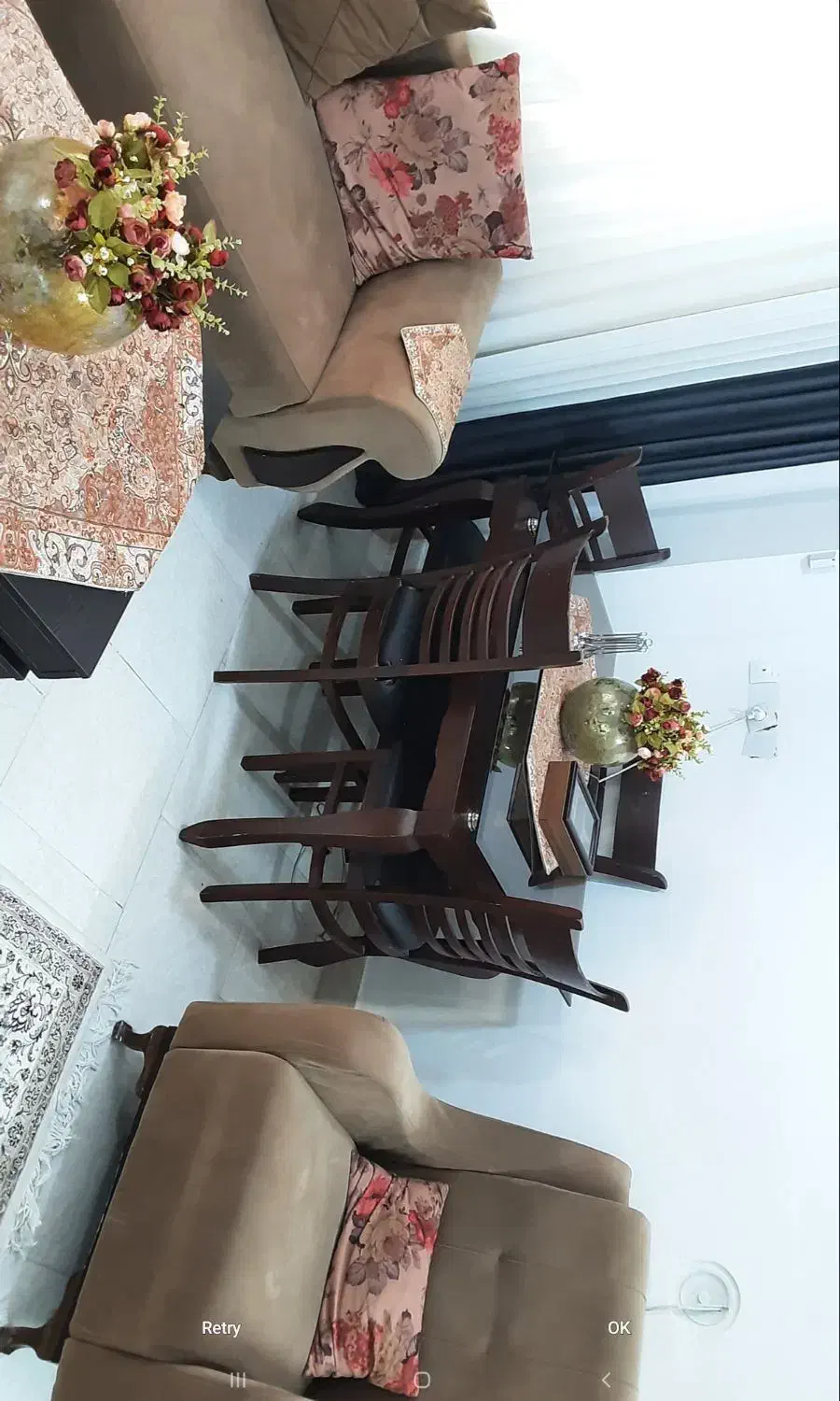 میز نهار خوری|میز و صندلی غذاخوری|بندر کنگان, |دیوار