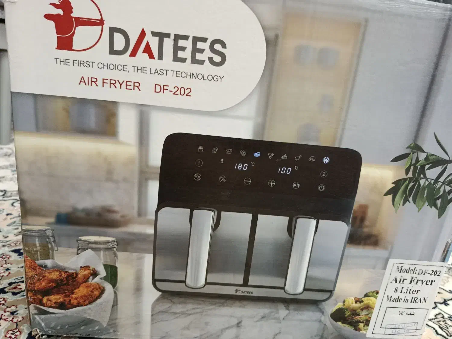 هواپز سرخ کن داتیس مدل DF-202|اجاق گاز و لوازم برقی پختوپز|تهران, صد دستگاه|دیوار