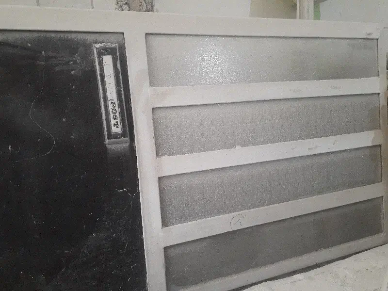 درب آهنی با چهار چوب|مصالح و تجهیزات ساختمان|اراک, |دیوار