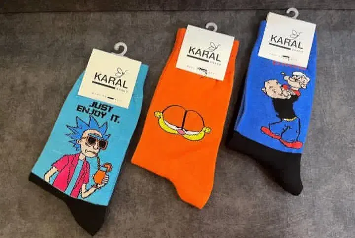 جوراب های رنگی|کیف، کفش، کمربند|بندرعباس, |دیوار