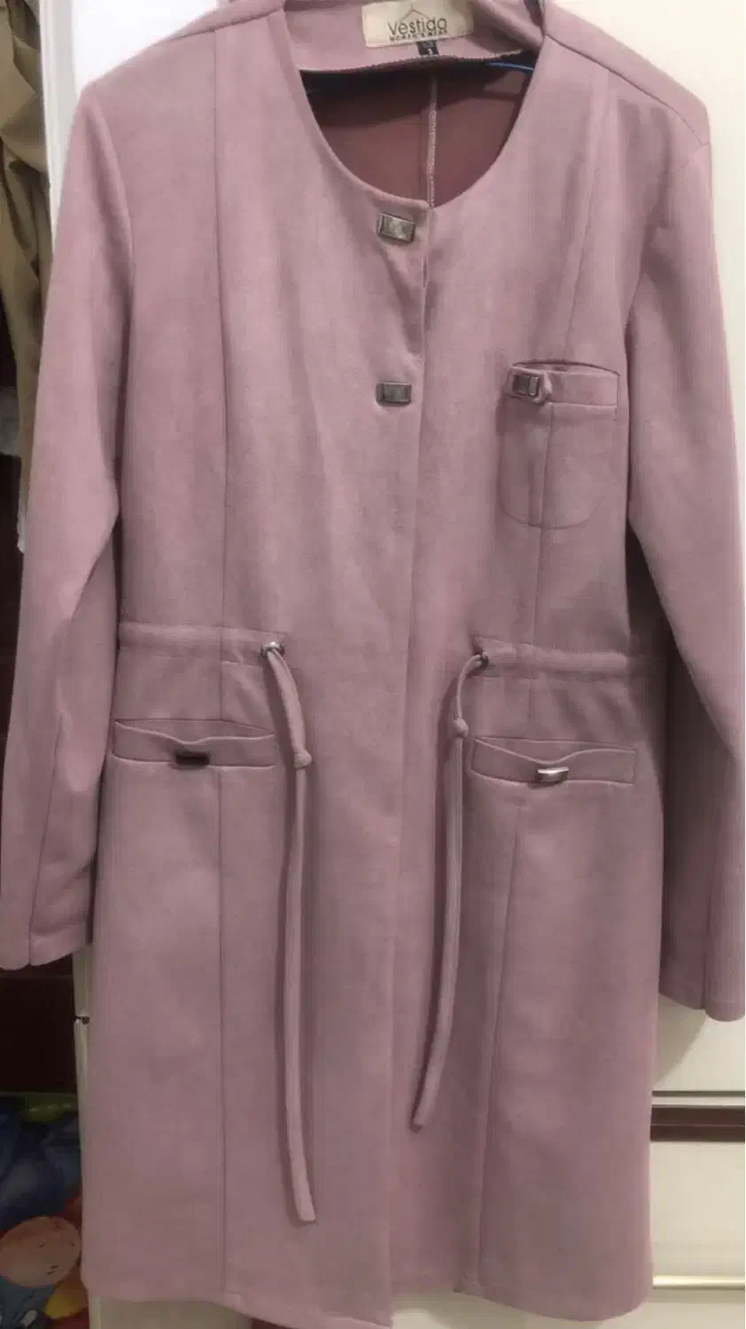 مانتو مخمل سوزندوزی|لباس|کرمان, |دیوار