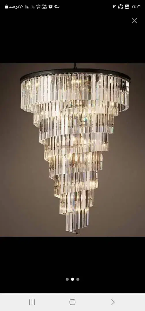 لوستر های فاخروشیک/تجملاتی وامروزی//لوسترامپراطور|لوستر و چراغ آویز|مشهد, شاهد (شهرک غرب)|دیوار