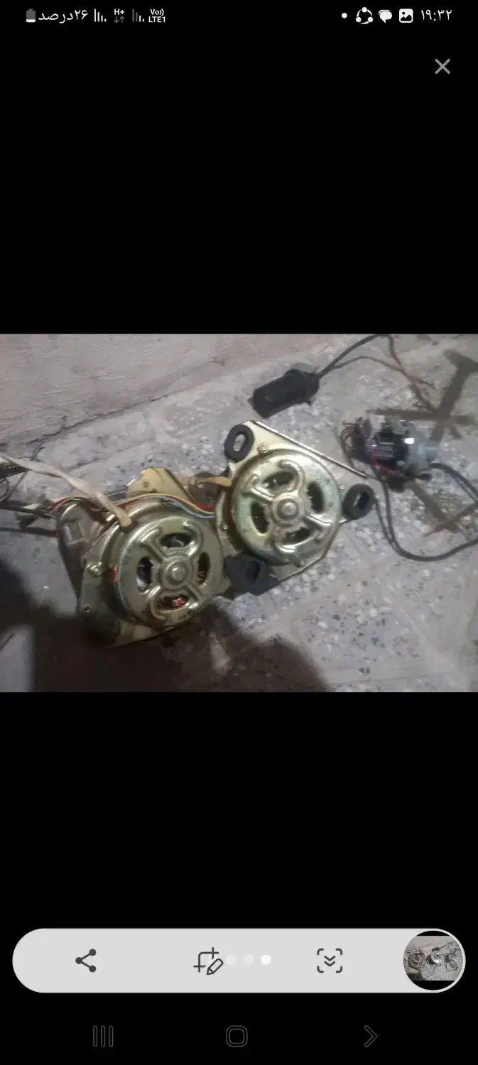 موتور لباس شویی و خشک کن و تخلیه آب|ماشین لباسشویی و خشککن لباس|بروجرد, |دیوار