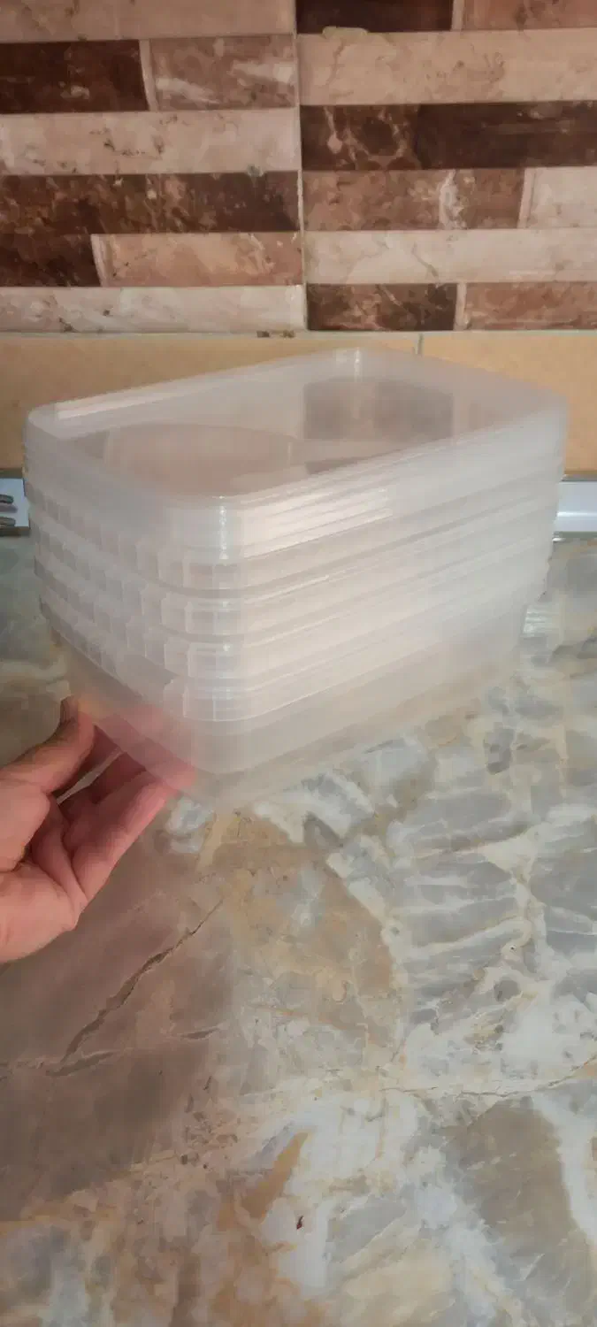 ظروف ماکروفری و فریزری ۱۶۰۰ سی سی|ظروف نگهدارنده، پلاستیکی، یکبارمصرف|تهران, گرگان|دیوار