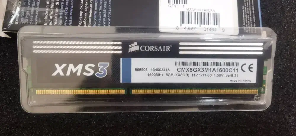 رم   8GB DDR3 1600 Corsair کامپیوتر|قطعات و لوازم جانبی رایانه|تفت, |دیوار