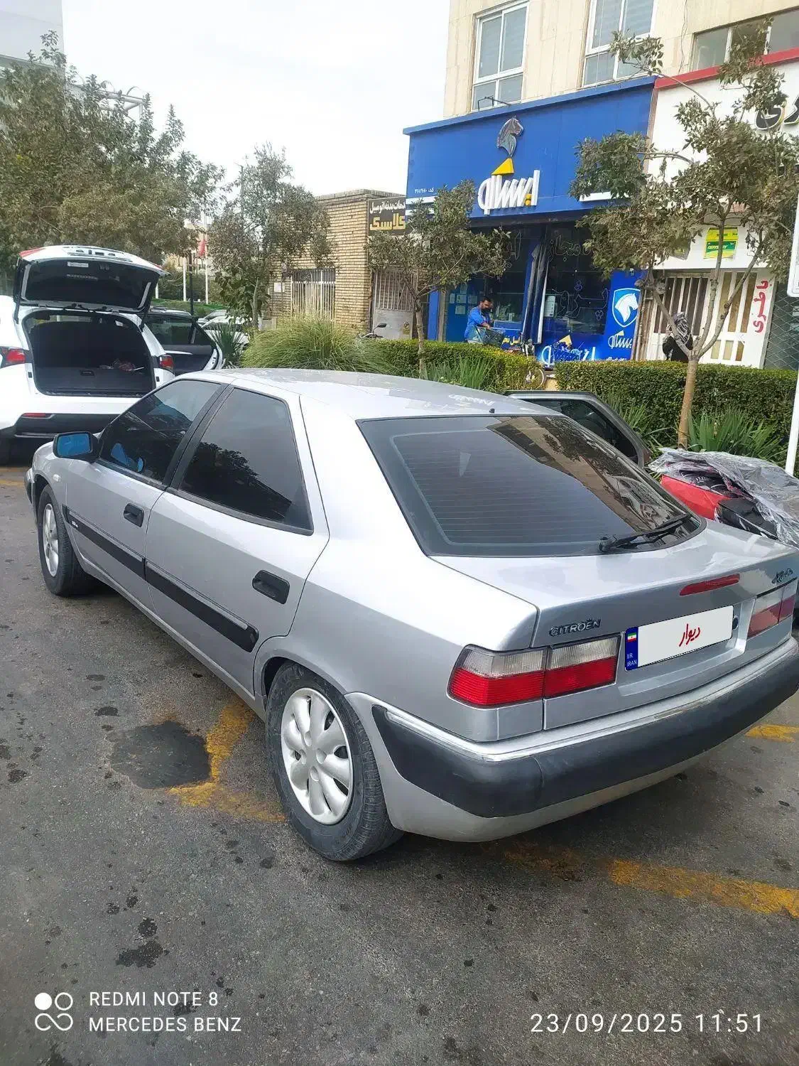 زانتیا مدل 85سالم وبکر|خودرو سواری و وانت|سلامی, |دیوار