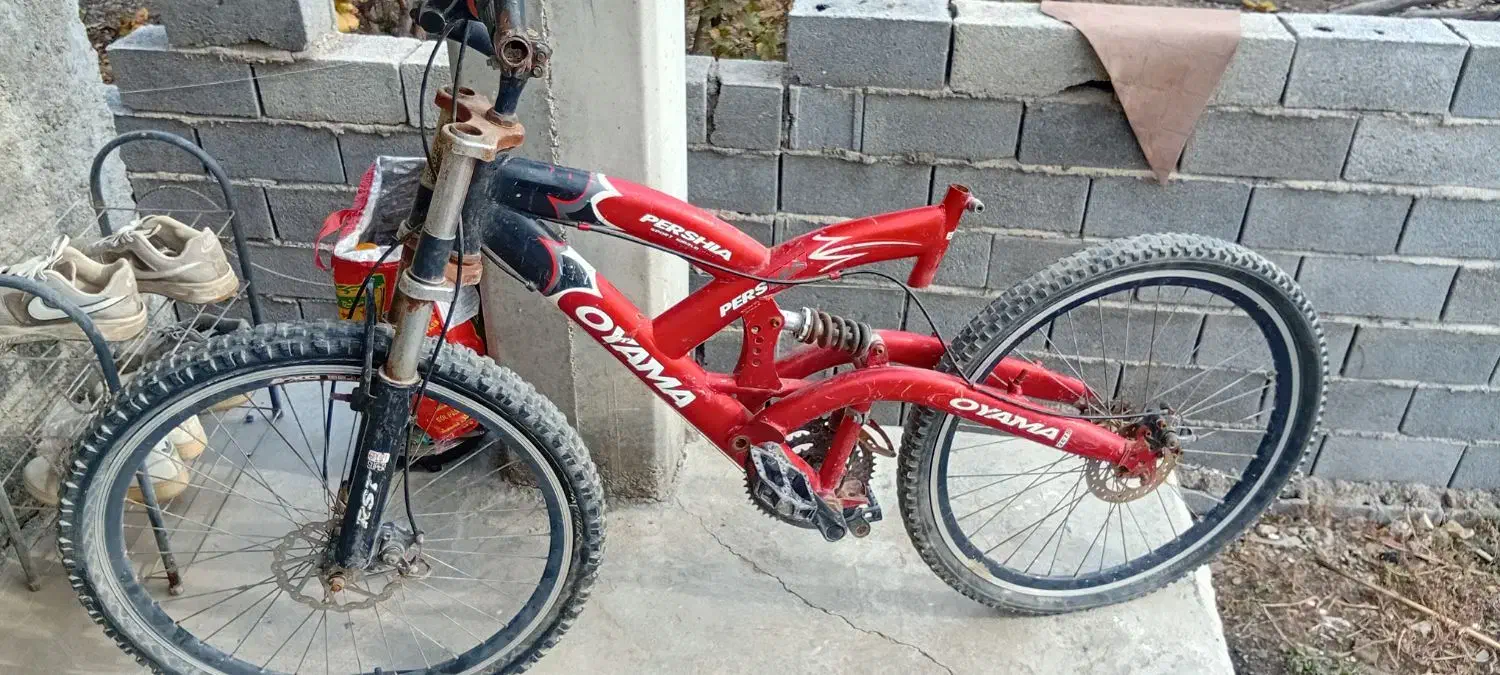 دوچرخه ۲۶ دیسکی|دوچرخه، اسکیت، اسکوتر|گنبد کاووس, |دیوار