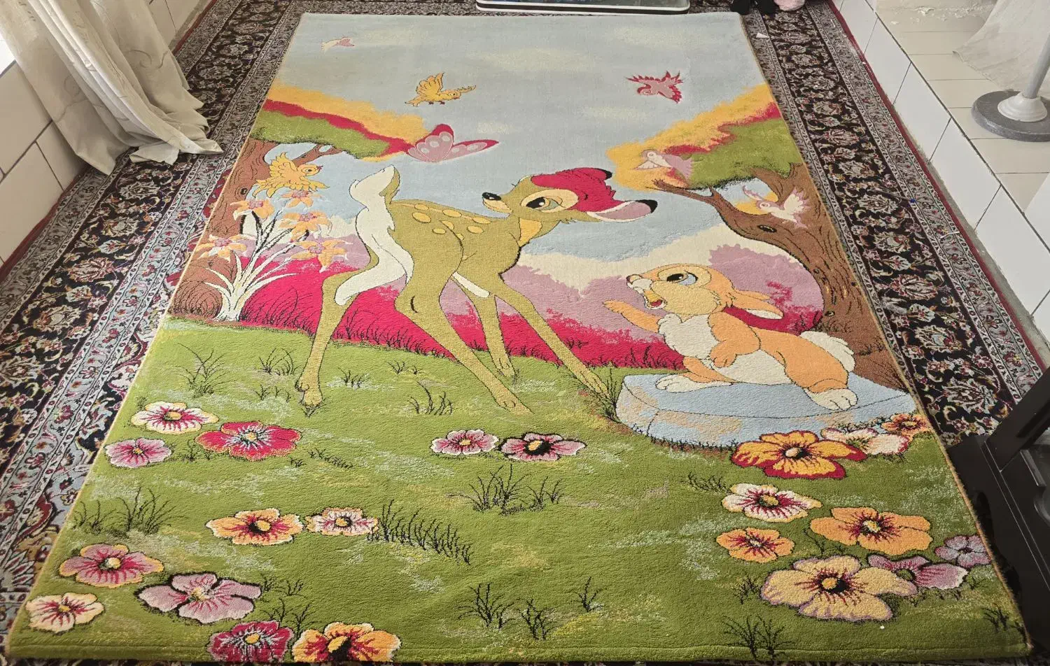 فرش کودک 6 متری|فرش|فسا, |دیوار