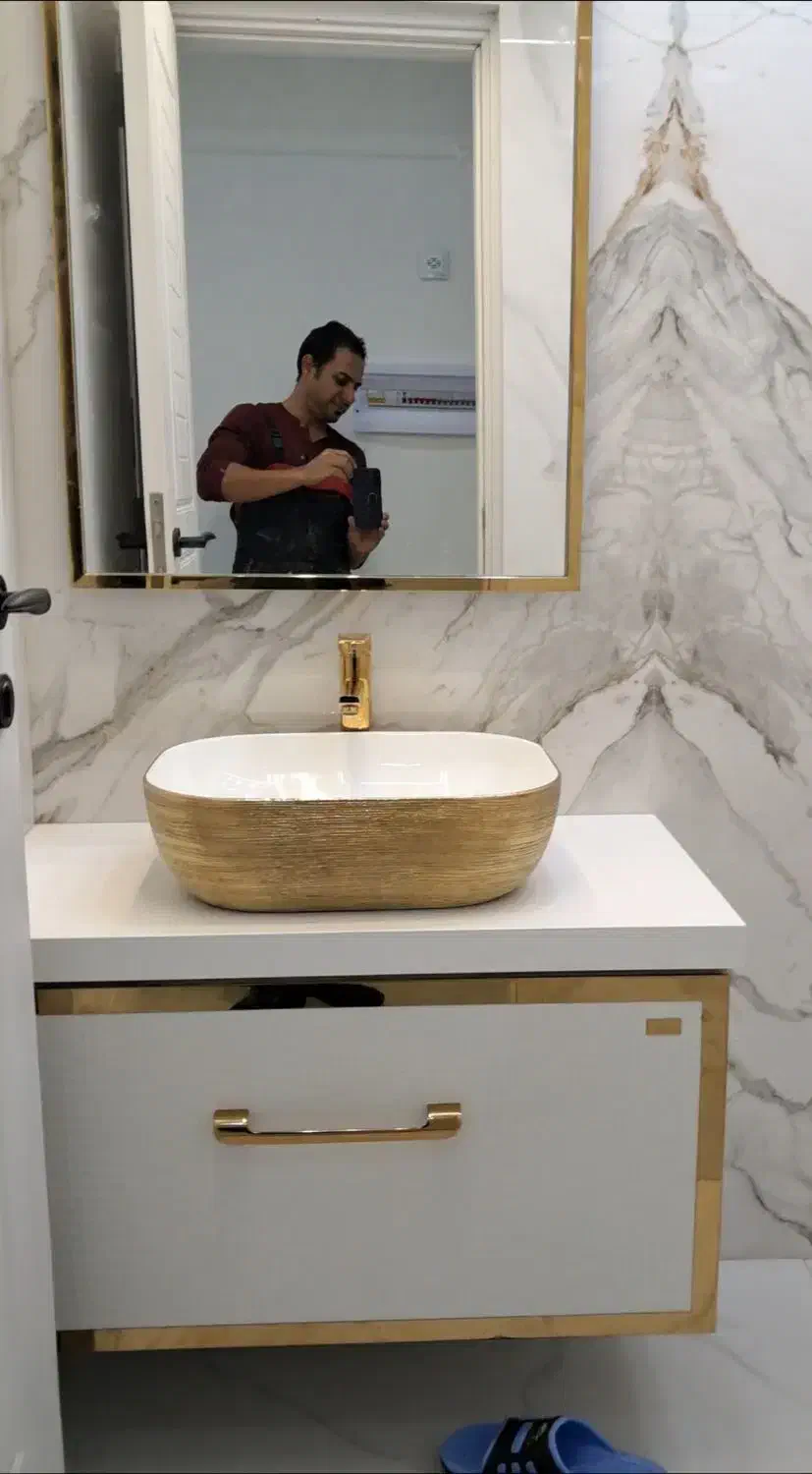 لوله کشی نصب تعمیرتوالت فرنگی شیرالات روشویی سینک|خدمات پیشه و مهارت|شیراز, بعثت|دیوار