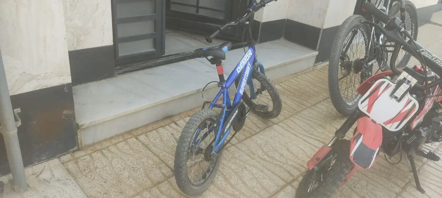 دوچرخه‌ سایز‌ ۱۶ درحد‌ نو|دوچرخه، اسکیت، اسکوتر|قروه, |دیوار