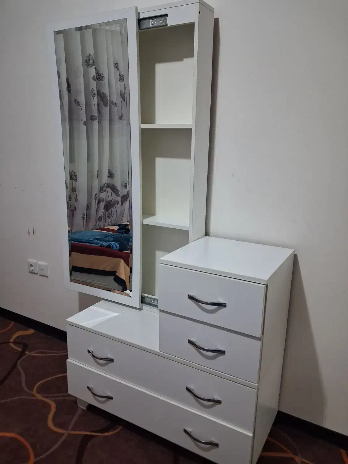 دراور با آینه|جاکفشی، کمد، دراور|بندرعباس, |دیوار