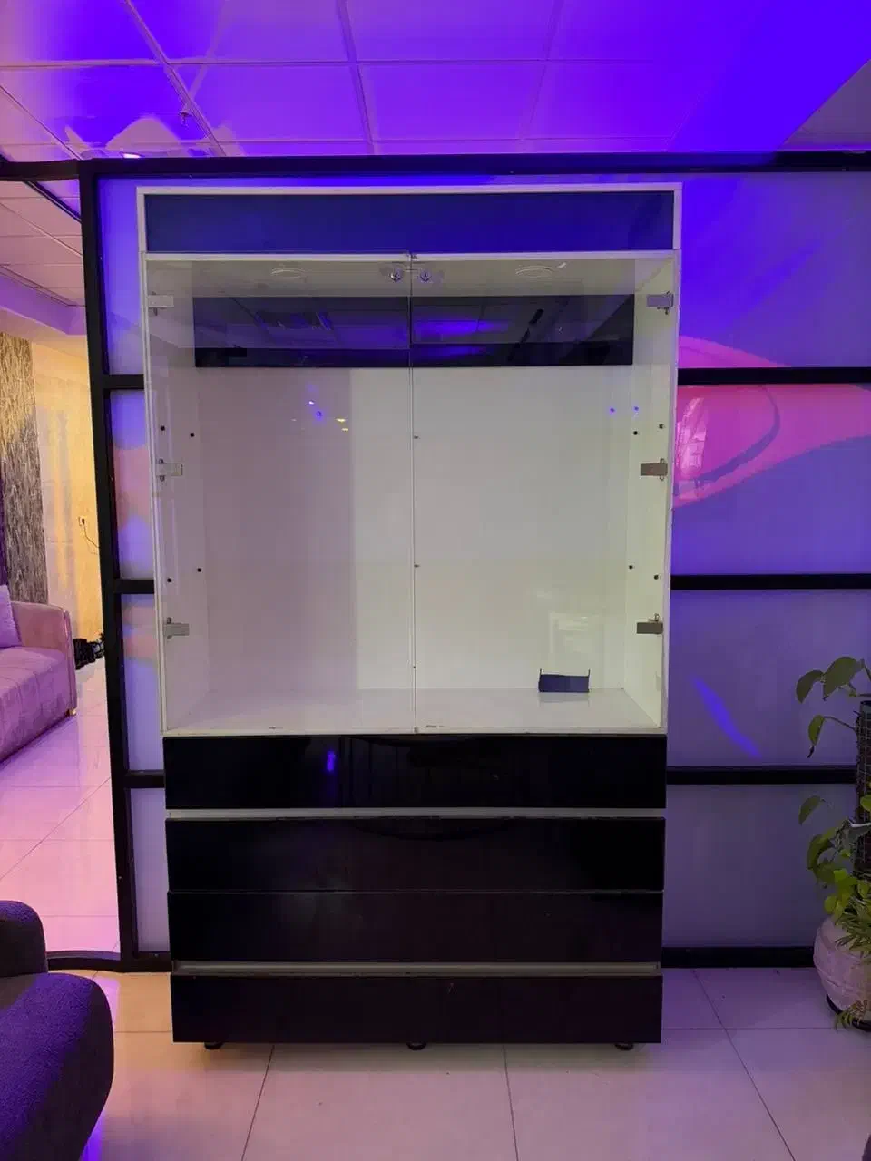 کمد ۴کشو شیشه ای|جاکفشی، کمد، دراور|کرج, اتحاد|دیوار